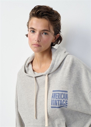 Zofbay hoodie Heather Grey American Vintage 